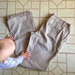 Mossimo bootcut khaki pants